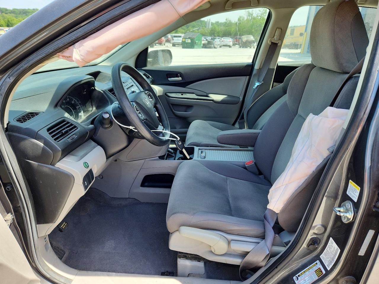 2013 Honda Cr-v Lx Серый vin: 5J6RM4H33DL011395