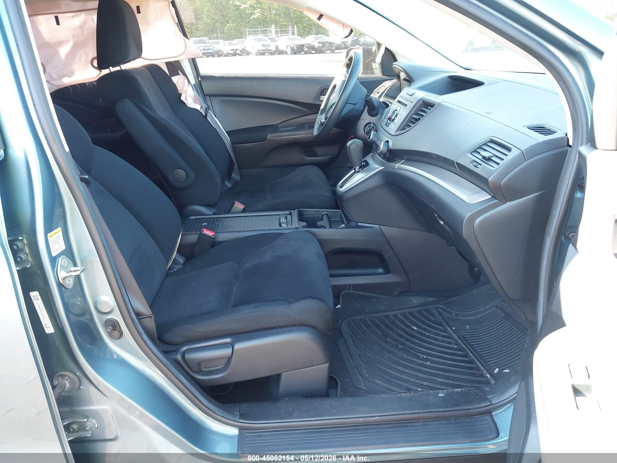 2013 Honda Cr-v Lx Light Blue vin: 5J6RM4H33DL031551
