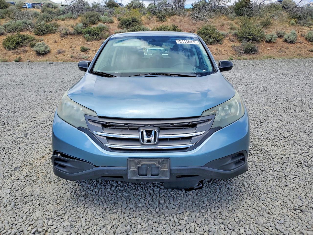 2013 Honda Cr-v Lx Blue vin: 5J6RM4H33DL076845