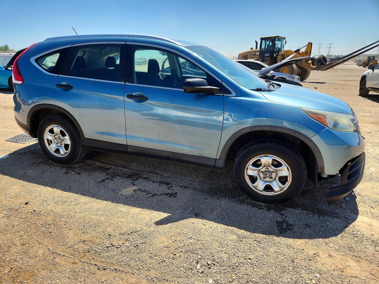 2013 Honda Cr-v Lx Turquoise vin: 5J6RM4H33DL078725