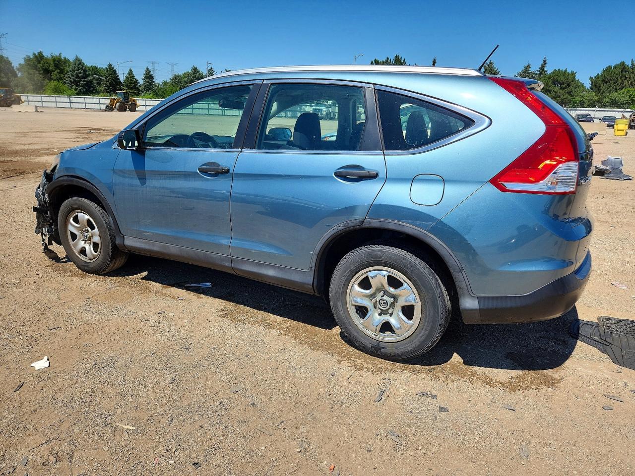 2013 Honda Cr-v Lx Turquoise vin: 5J6RM4H33DL078725
