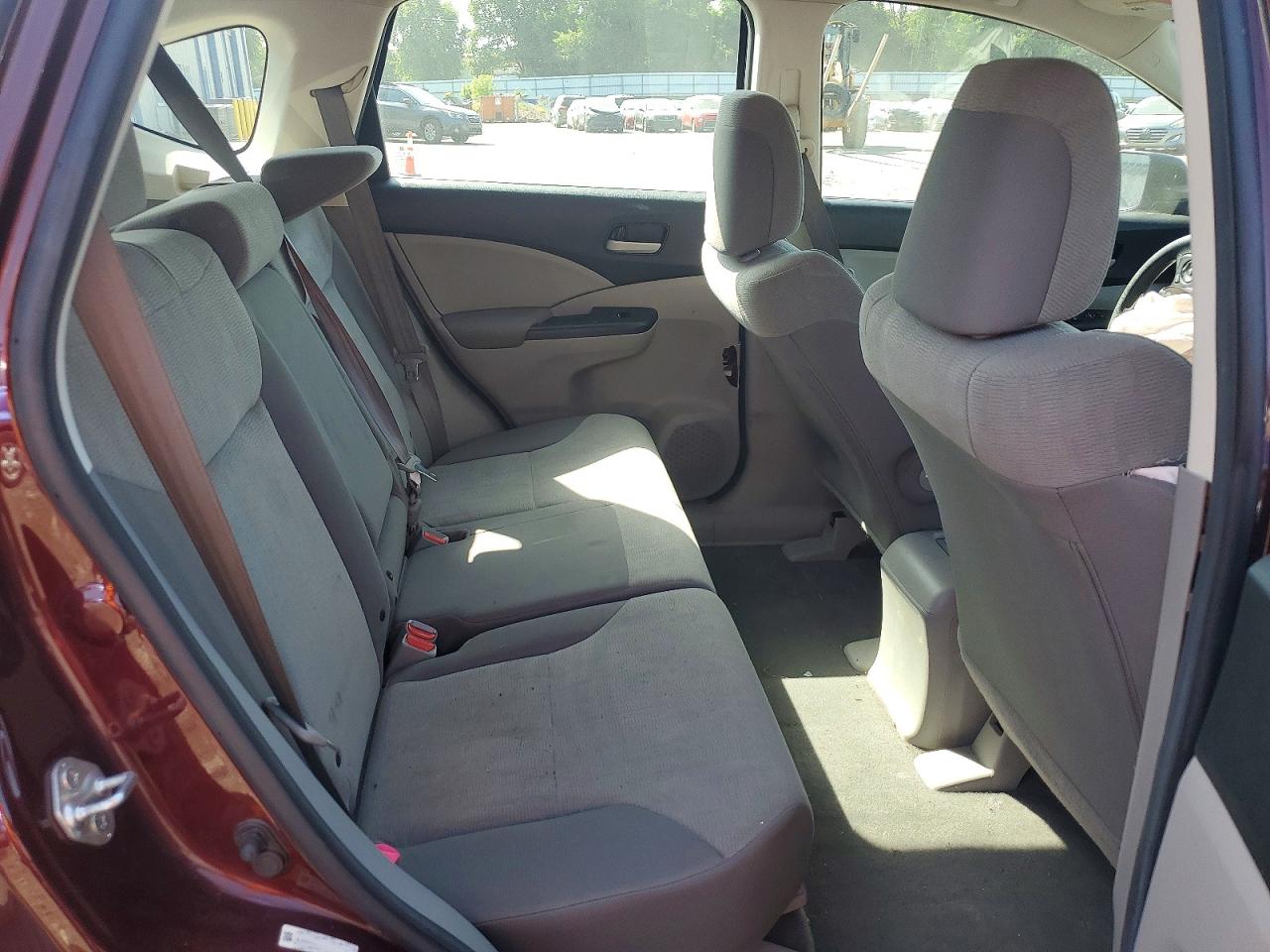 2013 Honda Cr-v Lx Burgundy vin: 5J6RM4H33DL078868