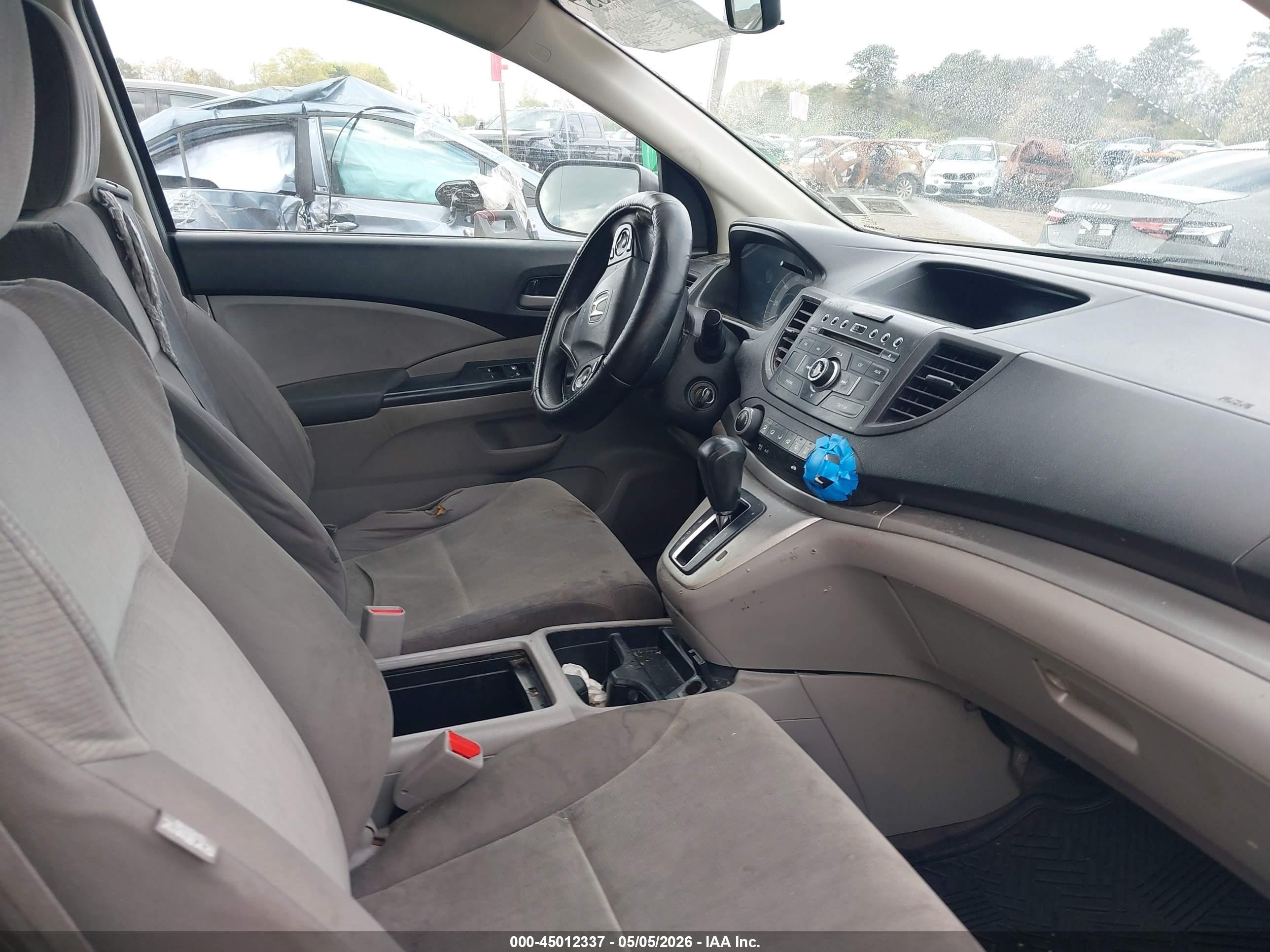 2014 Honda Cr-v Lx Белый vin: 5J6RM4H33EL013696