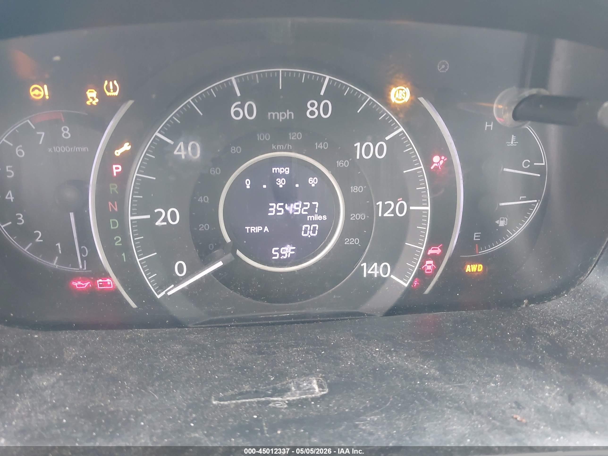 2014 Honda Cr-v Lx Белый vin: 5J6RM4H33EL013696