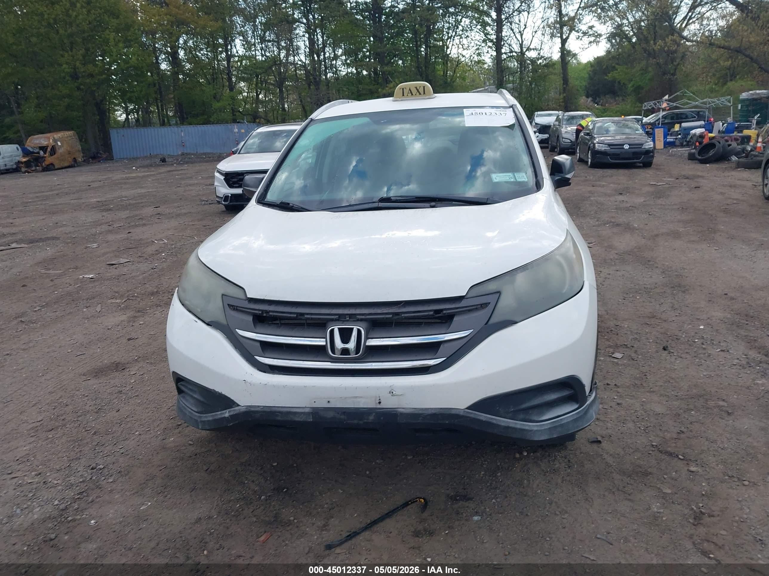 2014 Honda Cr-v Lx Белый vin: 5J6RM4H33EL013696