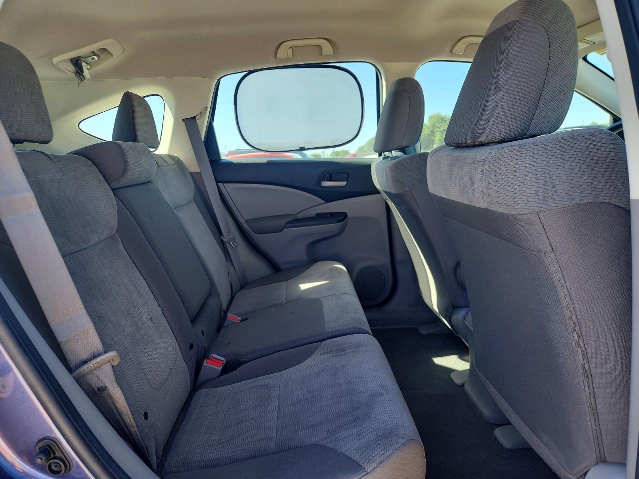 2014 Honda Cr-v Lx Blue vin: 5J6RM4H33EL030160