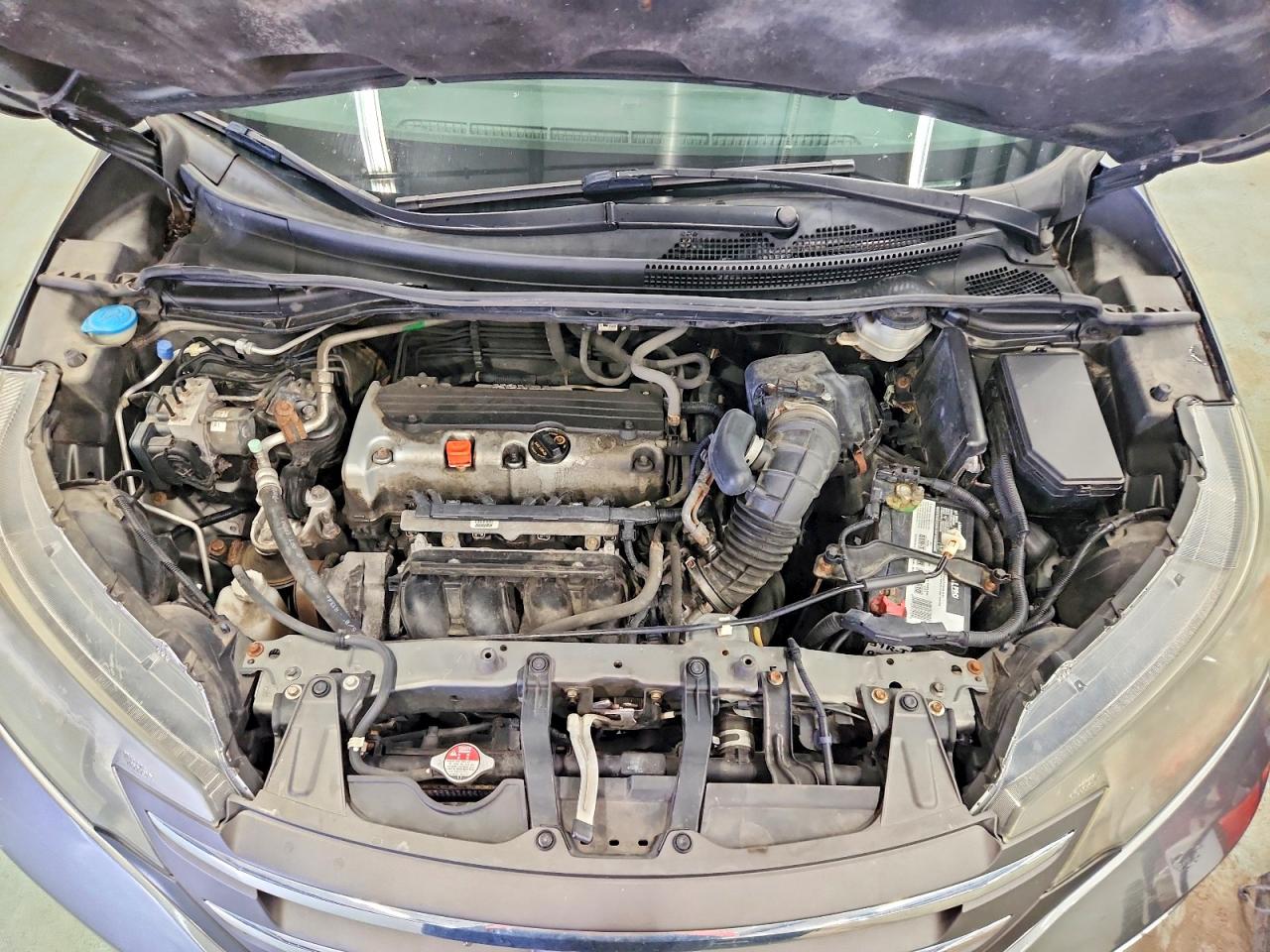 2014 Honda Cr-v Lx Gray vin: 5J6RM4H33EL034399