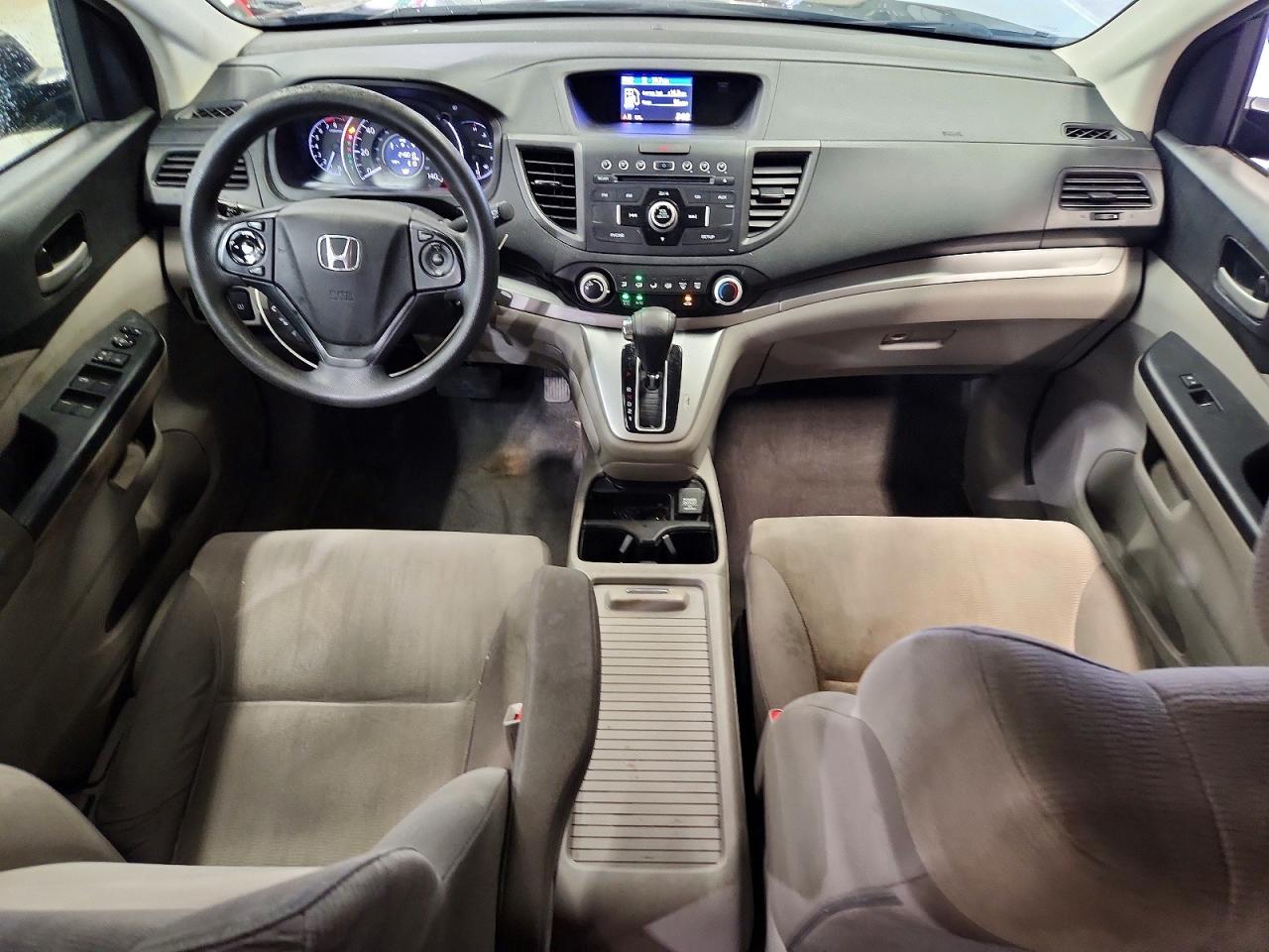 2014 Honda Cr-v Lx Gray vin: 5J6RM4H33EL034399