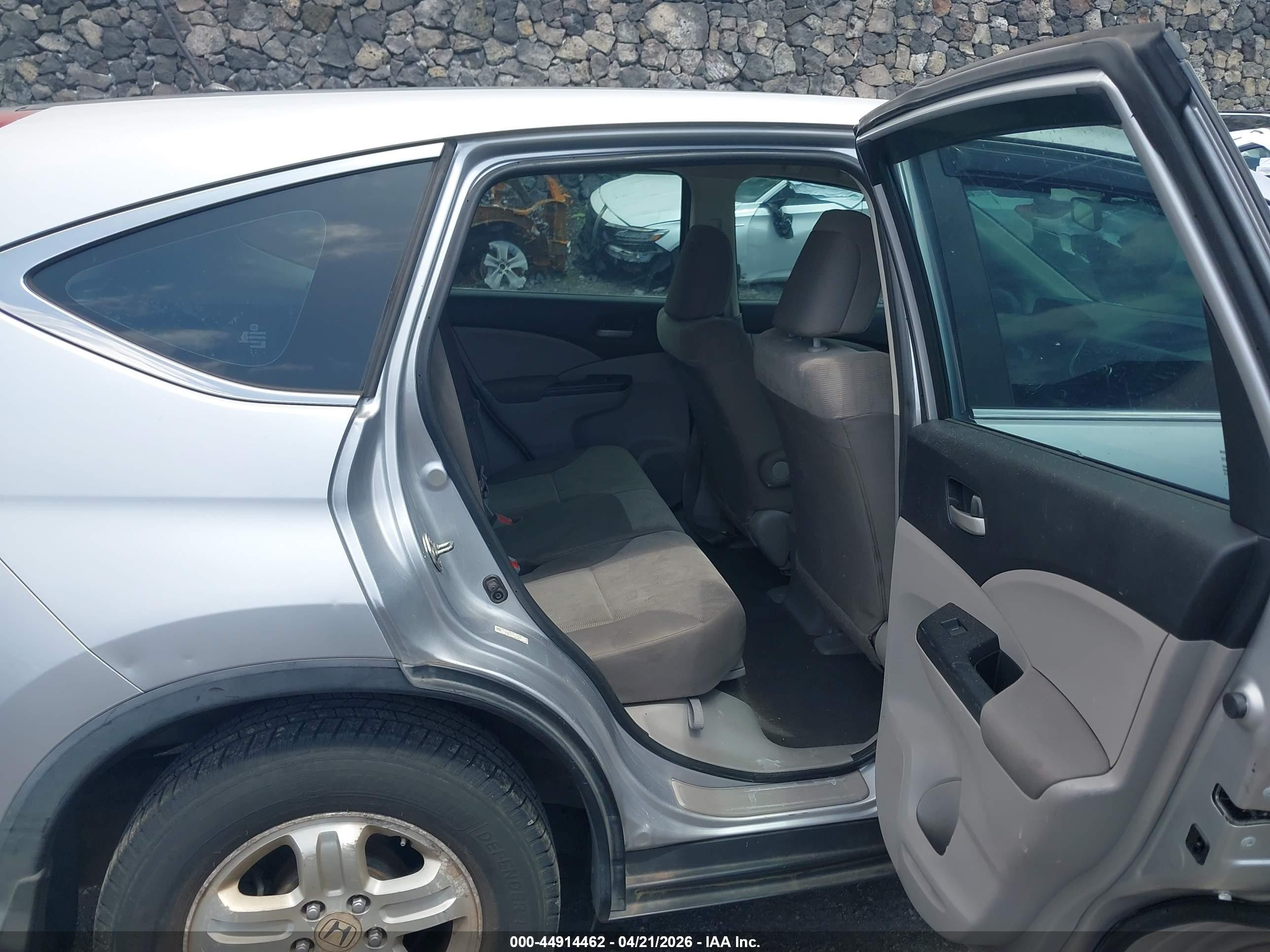 2014 Honda Cr-v Lx Silver vin: 5J6RM4H33EL039408