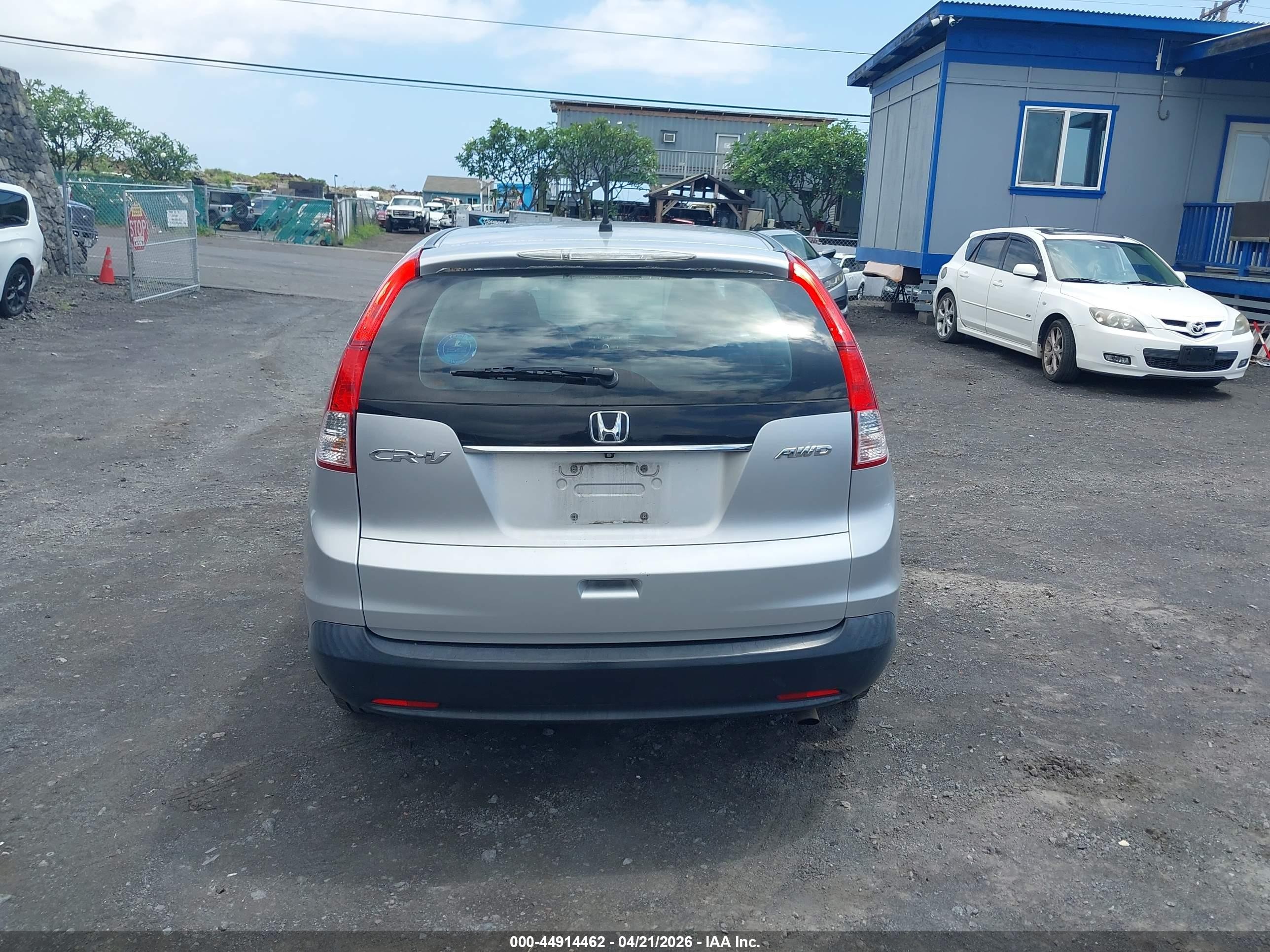 2014 Honda Cr-v Lx Silver vin: 5J6RM4H33EL039408