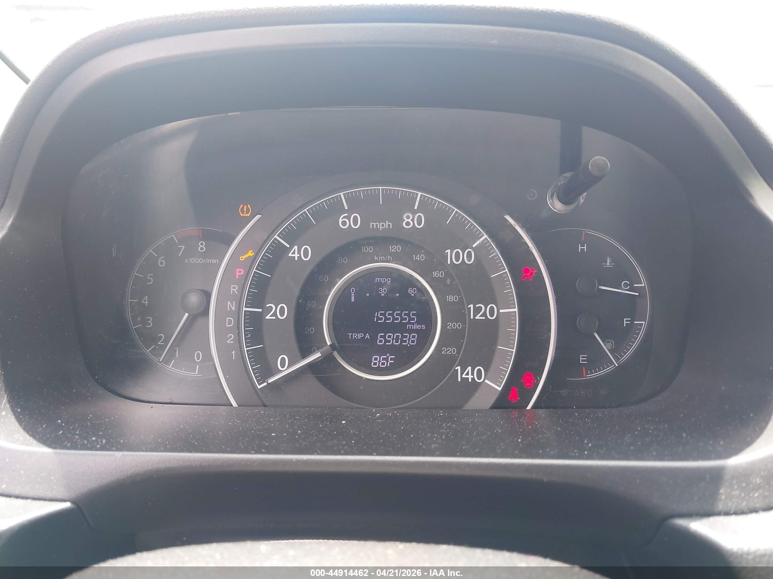 2014 Honda Cr-v Lx Silver vin: 5J6RM4H33EL039408