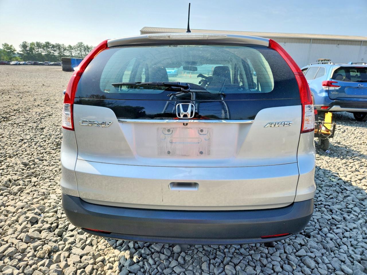 2014 Honda Cr-v Lx Silver vin: 5J6RM4H33EL106783