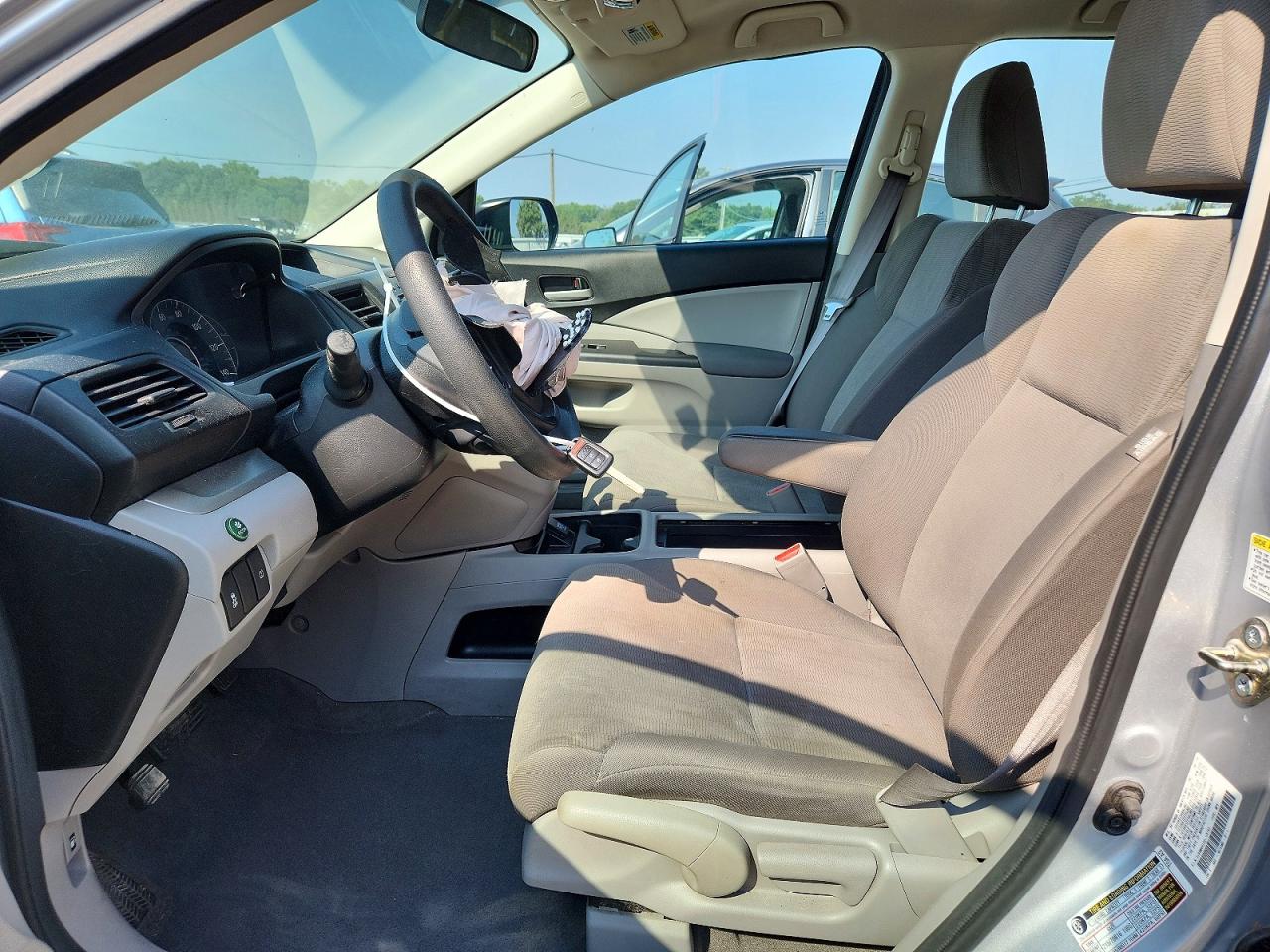 2014 Honda Cr-v Lx Silver vin: 5J6RM4H33EL106783