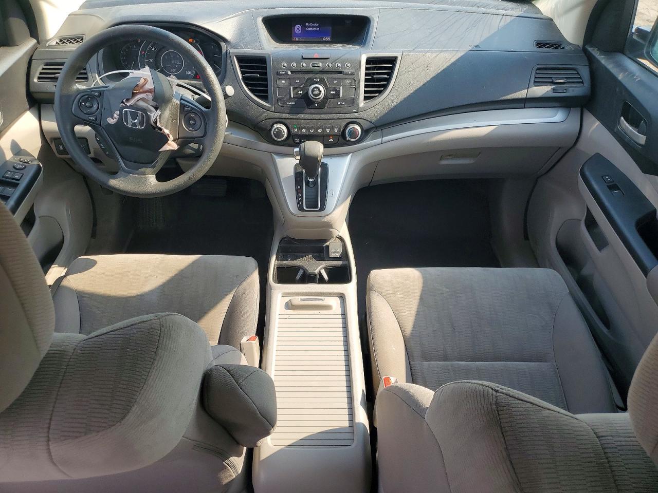 2014 Honda Cr-v Lx White vin: 5J6RM4H33EL110686