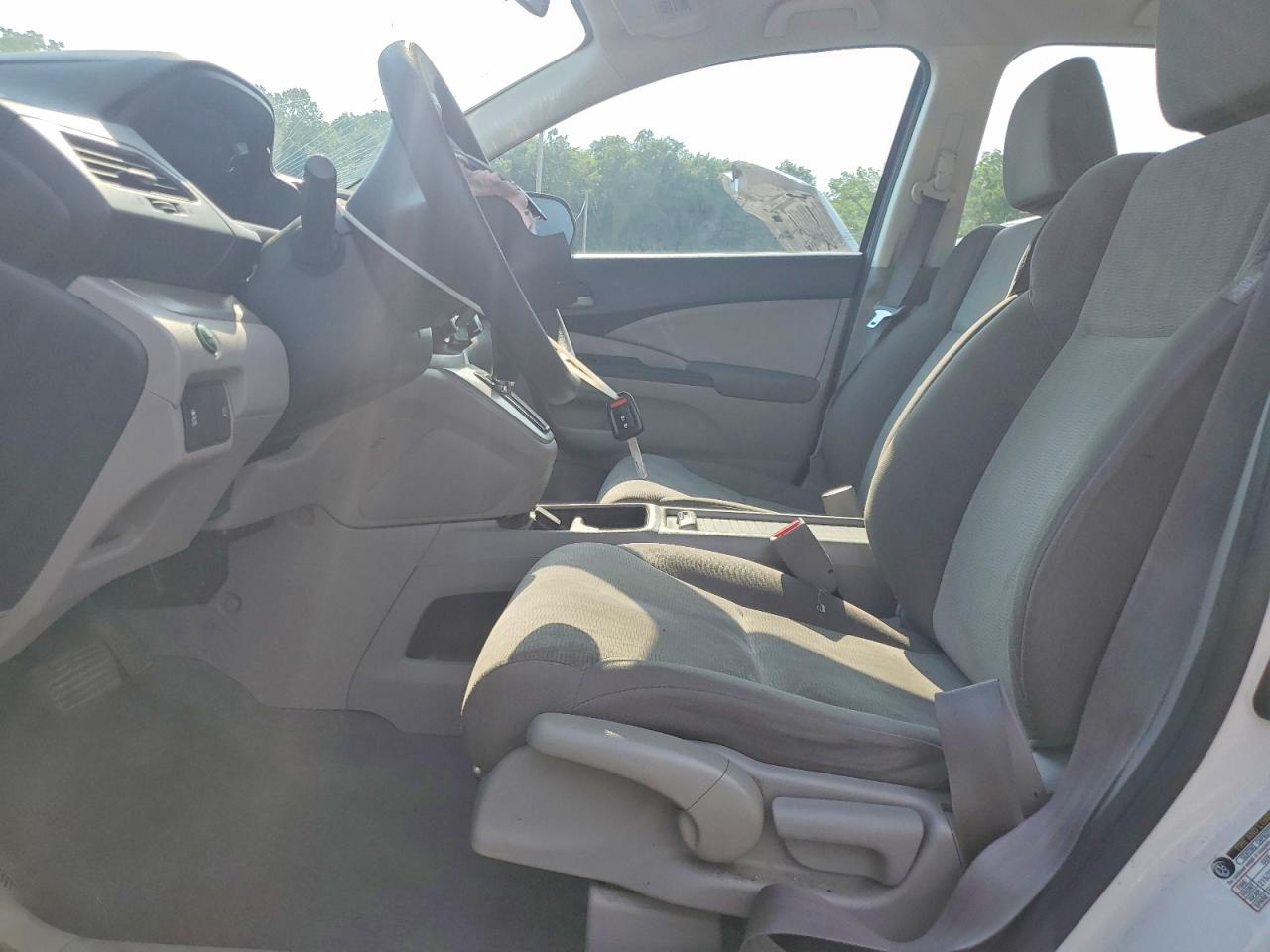 2014 Honda Cr-v Lx White vin: 5J6RM4H33EL110686