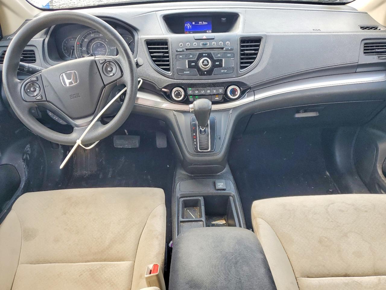 2015 Honda Cr-v Lx Белый vin: 5J6RM4H33FL019824
