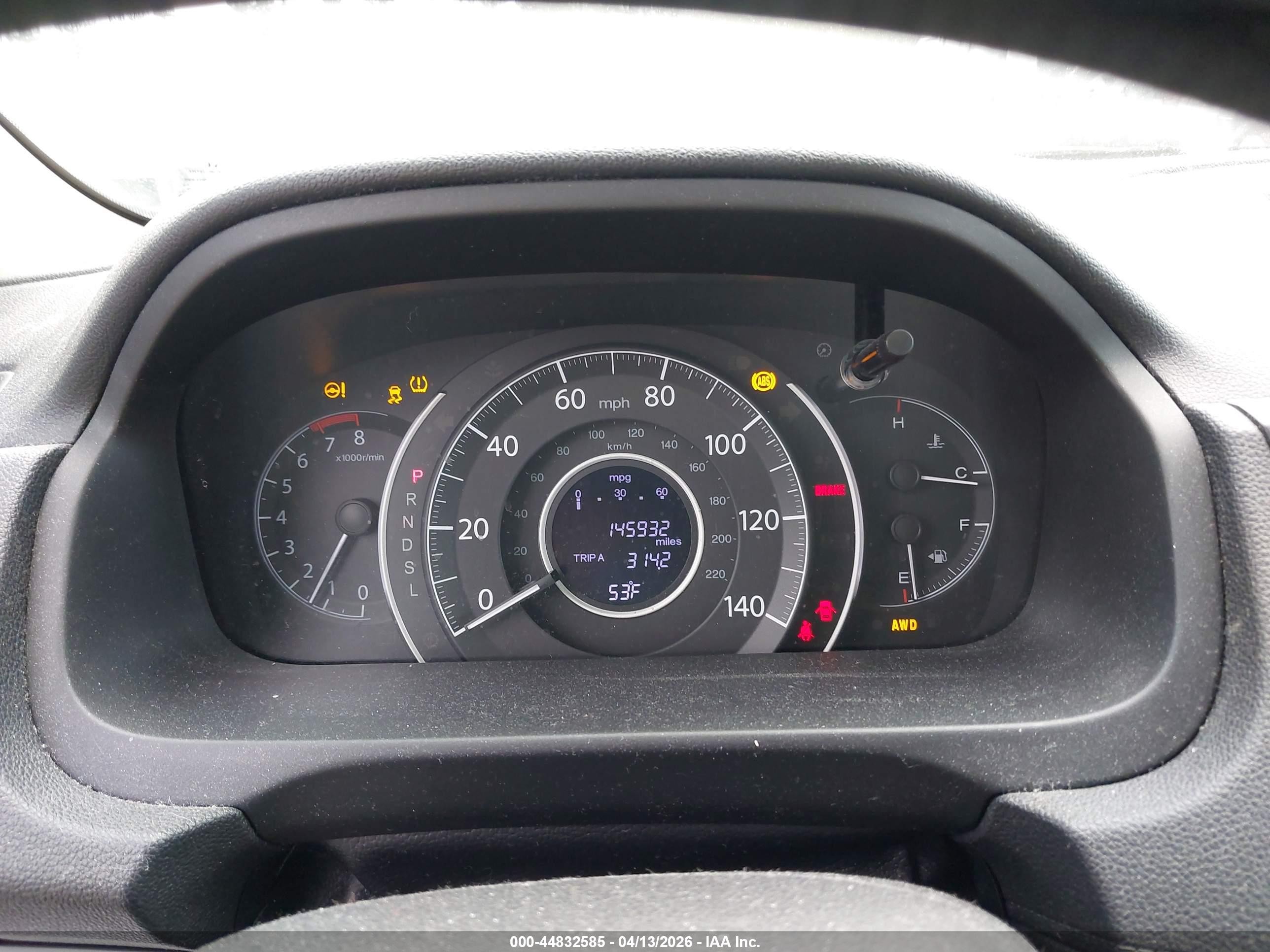 2015 Honda Cr-v Lx White vin: 5J6RM4H33FL022528