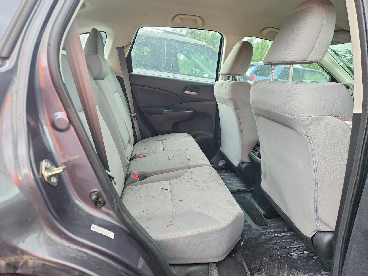 2015 Honda Cr-v Lx Gray vin: 5J6RM4H33FL048062