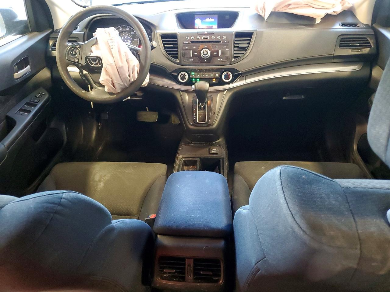 2015 Honda Cr-v Lx Серый vin: 5J6RM4H33FL063810