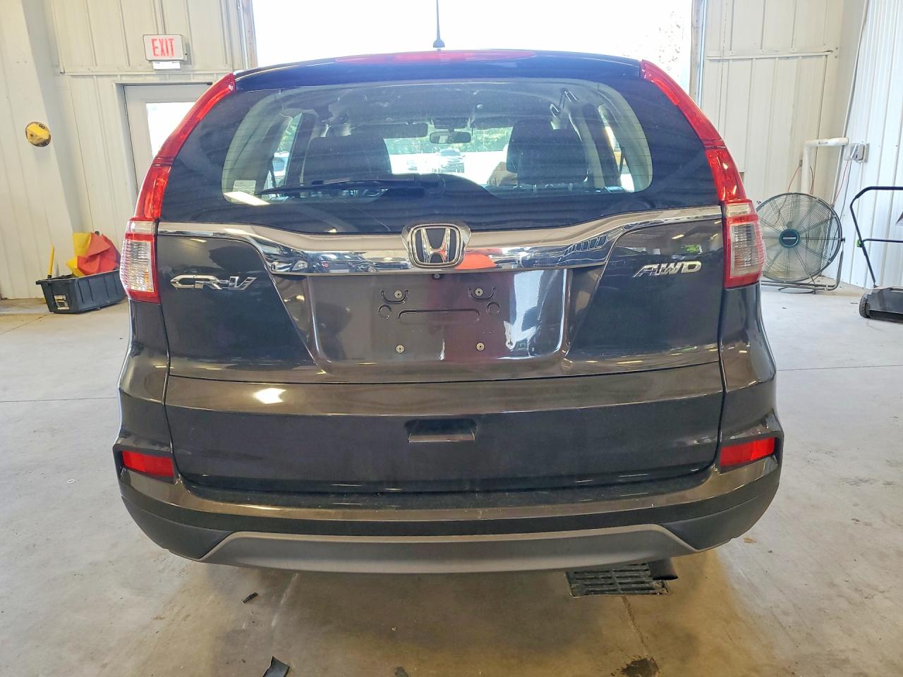 2015 Honda Cr-v Lx Серый vin: 5J6RM4H33FL063810