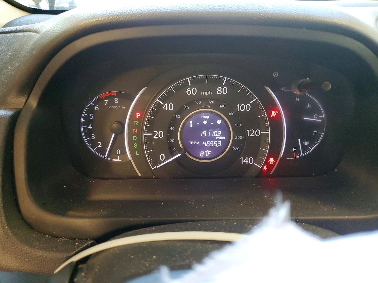 2015 Honda Cr-v Lx Серый vin: 5J6RM4H33FL063810
