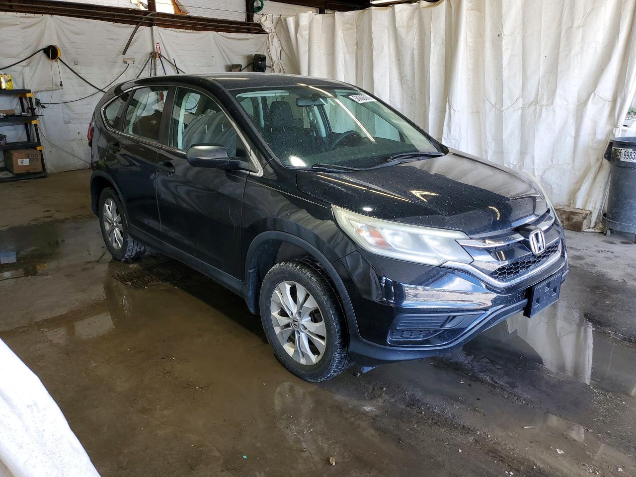 2015 Honda Cr-v Lx Black vin: 5J6RM4H33FL071017