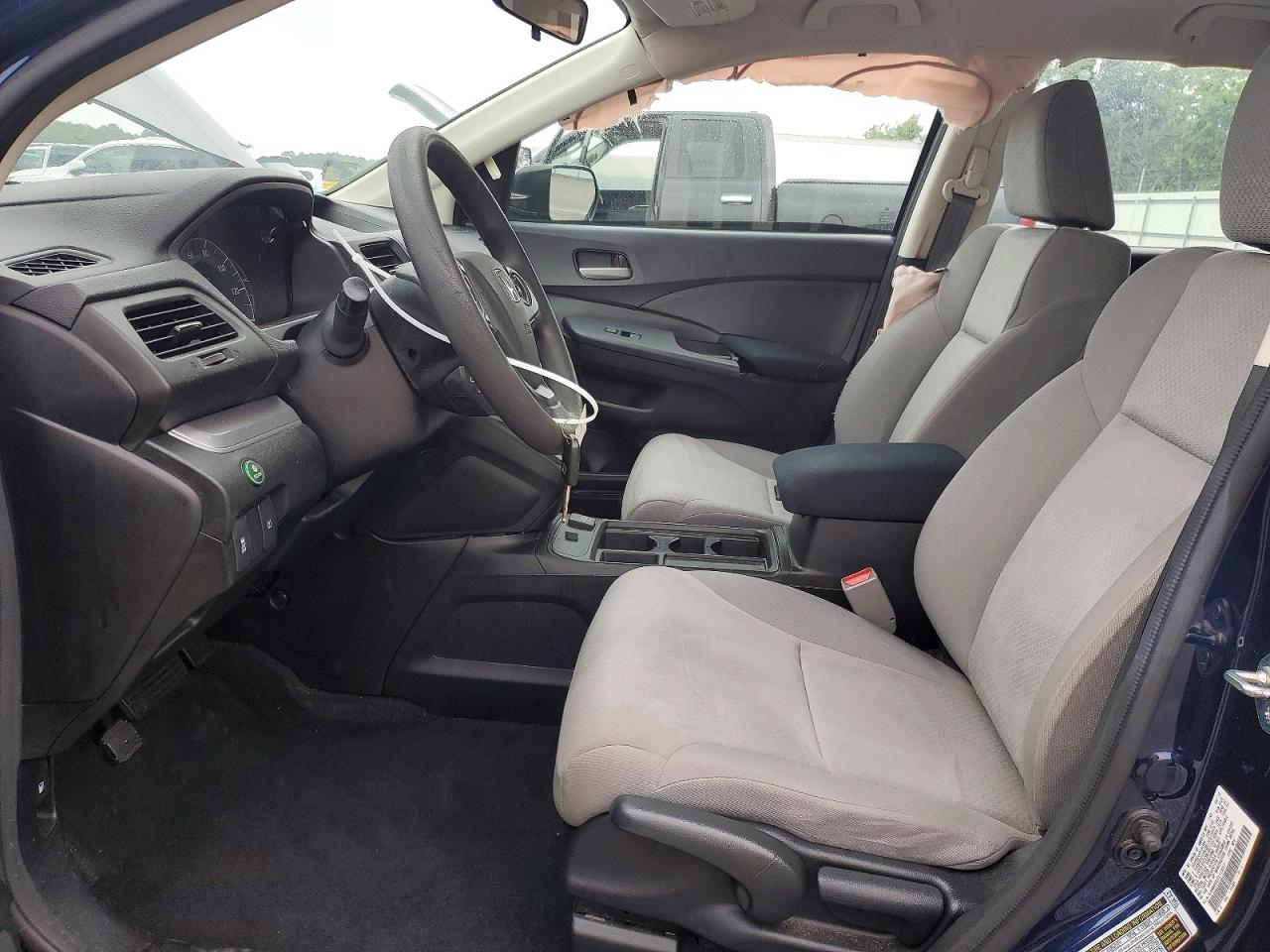 2015 Honda Cr-v Lx Blue vin: 5J6RM4H33FL113217