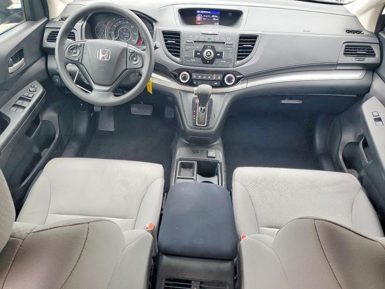 2015 Honda Cr-v Lx Blue vin: 5J6RM4H33FL113217