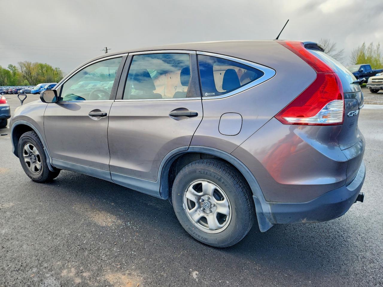 2012 Honda Cr-v Lx Gray vin: 5J6RM4H34CL019598