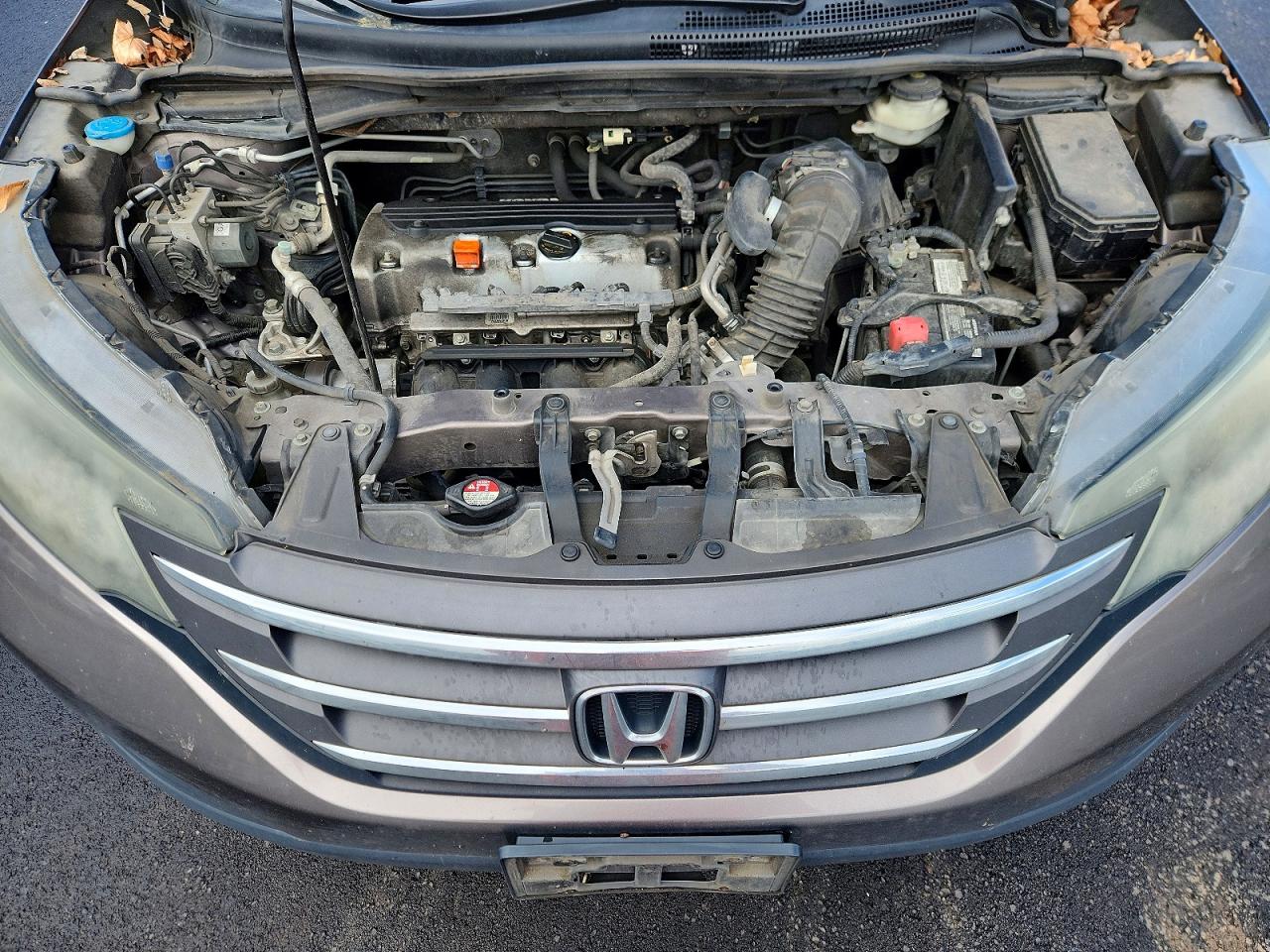 2012 Honda Cr-v Lx Gray vin: 5J6RM4H34CL019598
