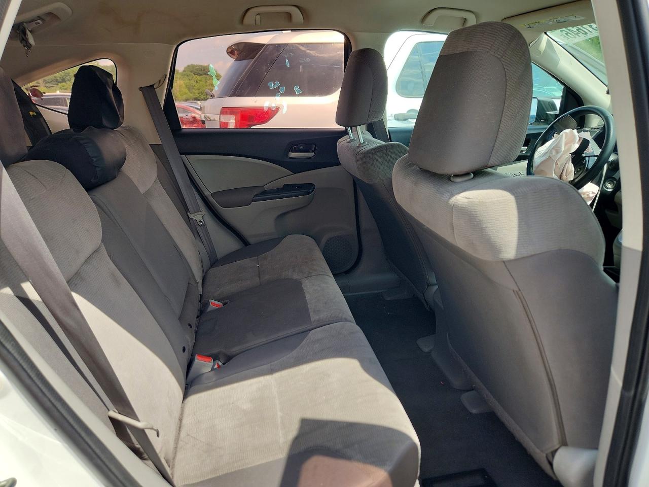 2012 Honda Cr-v Lx White vin: 5J6RM4H34CL024638