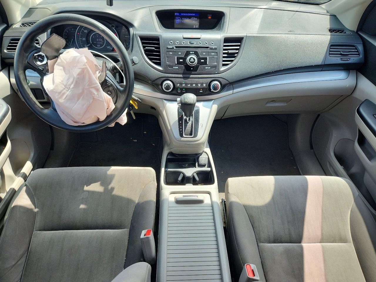 2012 Honda Cr-v Lx White vin: 5J6RM4H34CL024638