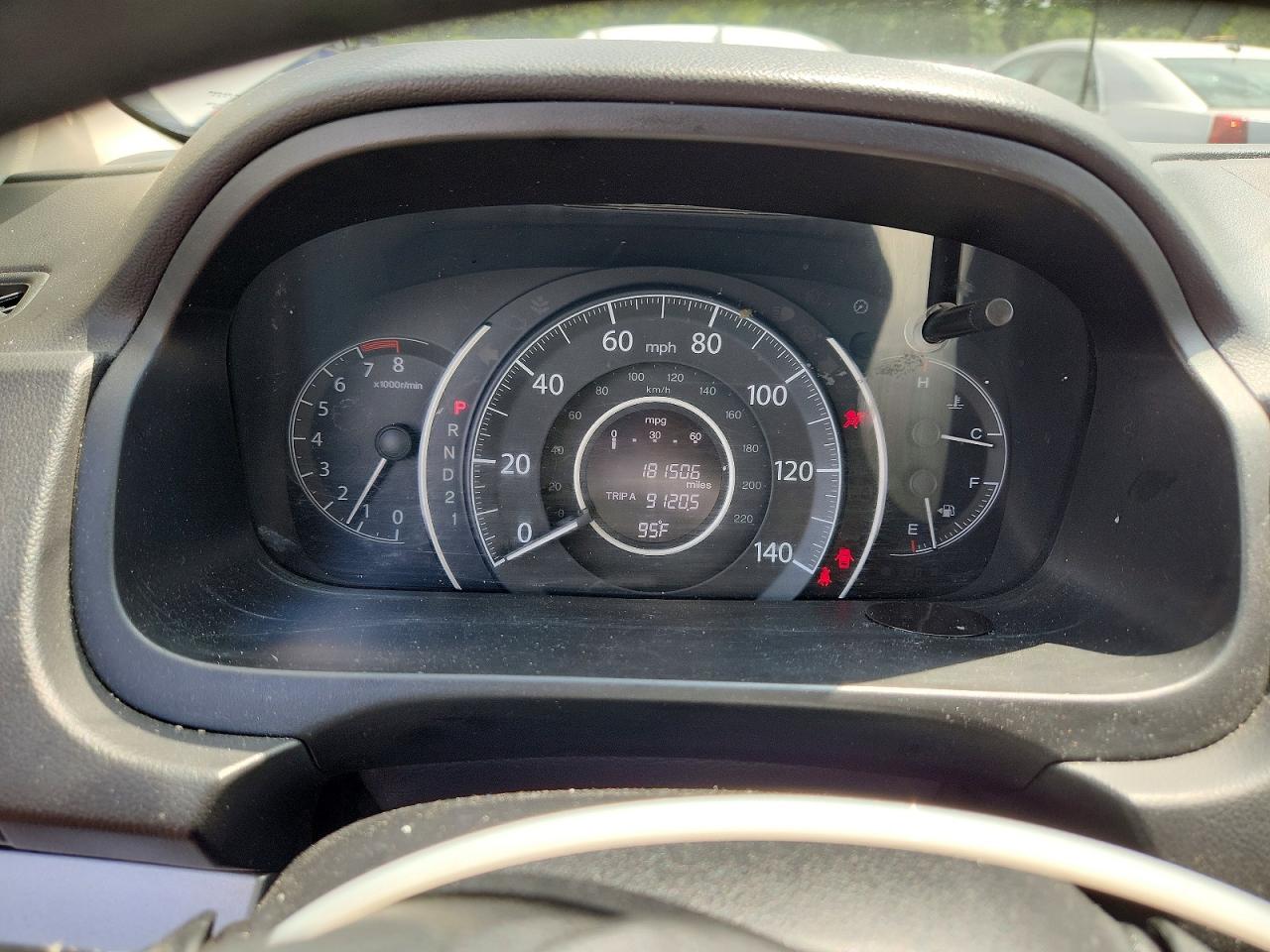 2012 Honda Cr-v Lx White vin: 5J6RM4H34CL024638