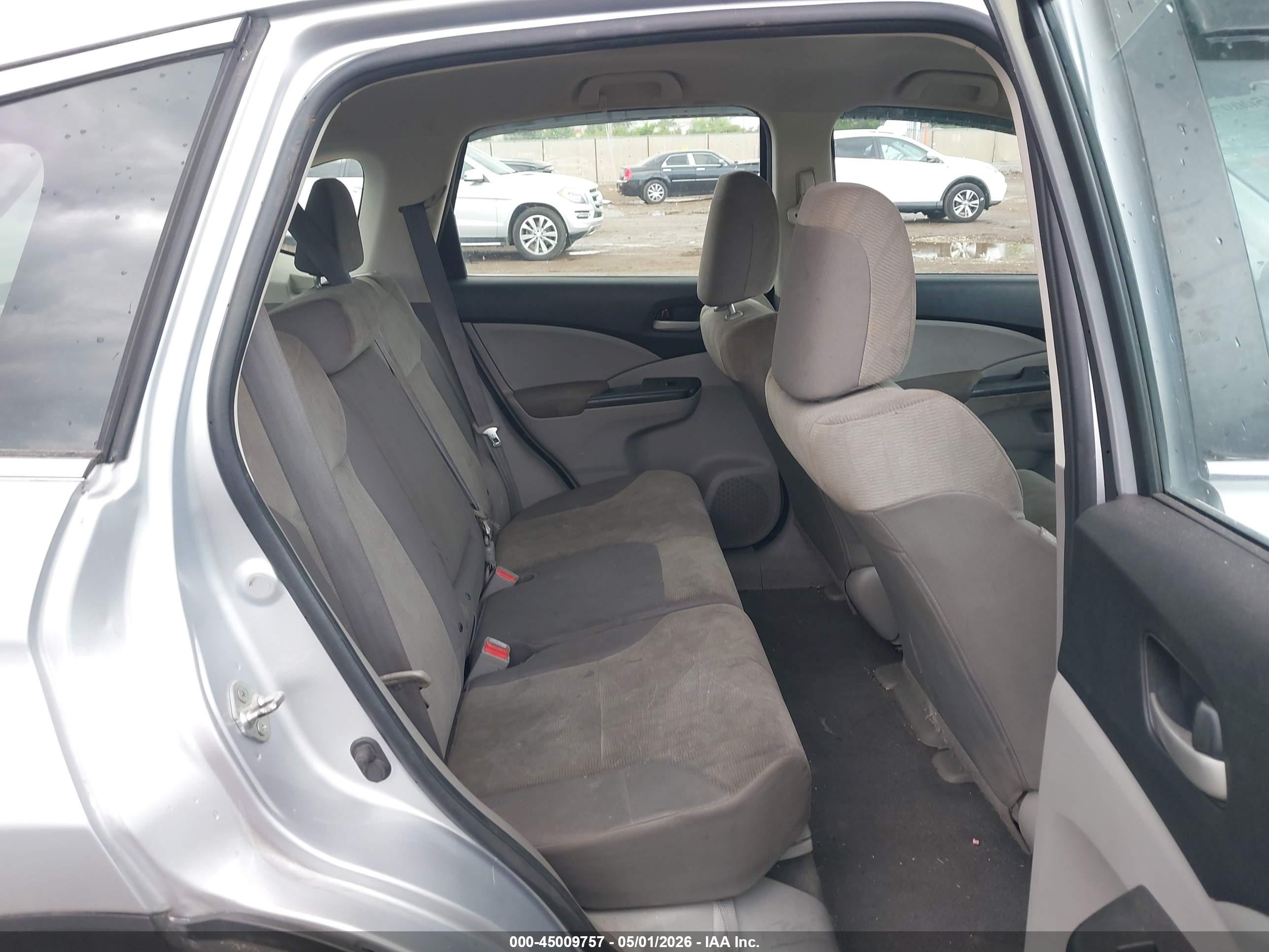 2012 Honda Cr-v Lx Silver vin: 5J6RM4H34CL049863