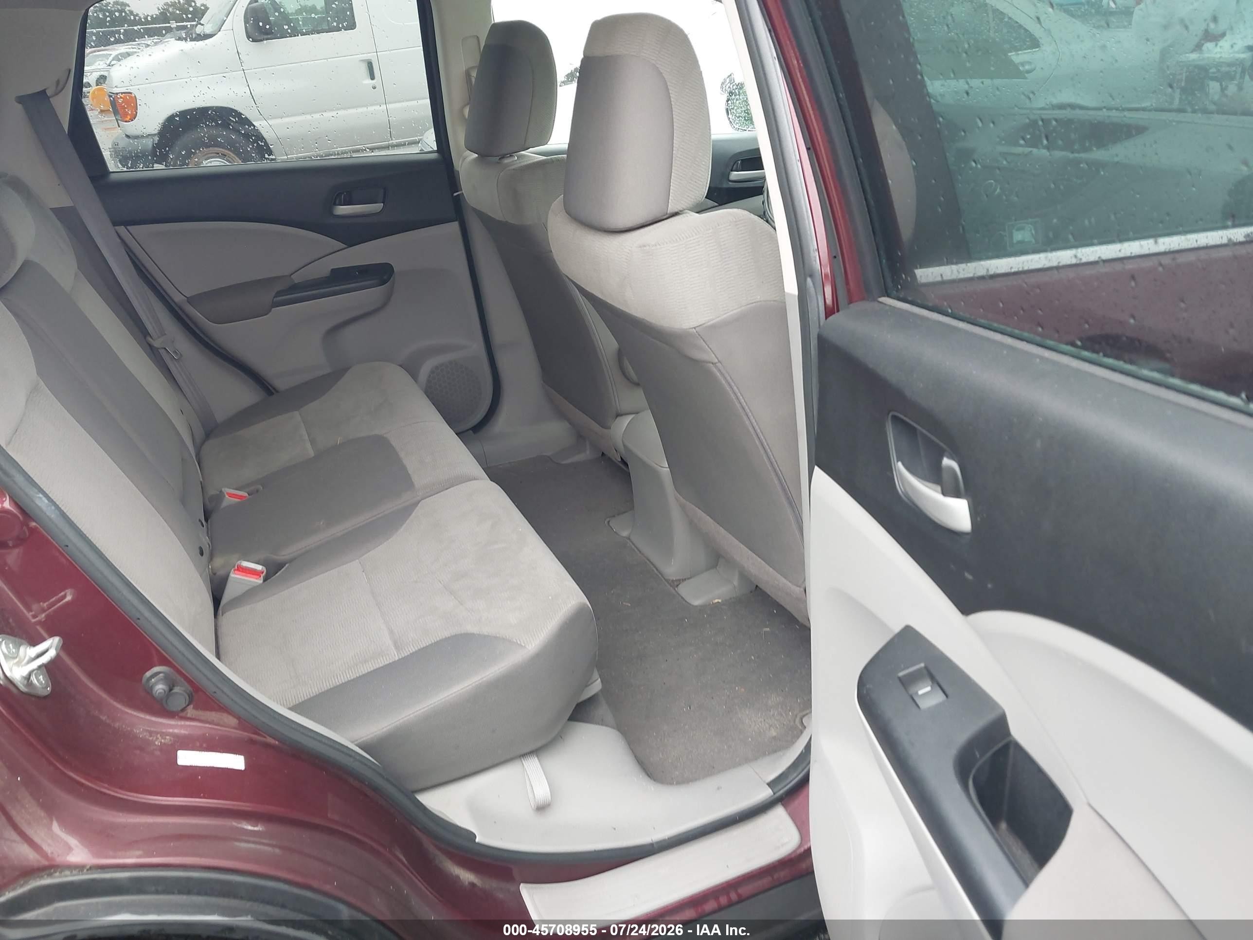 2012 Honda Cr-v Lx Purple vin: 5J6RM4H34CL079140