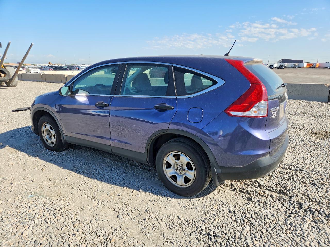 2013 Honda Cr-v Lx Blue vin: 5J6RM4H34DL015584