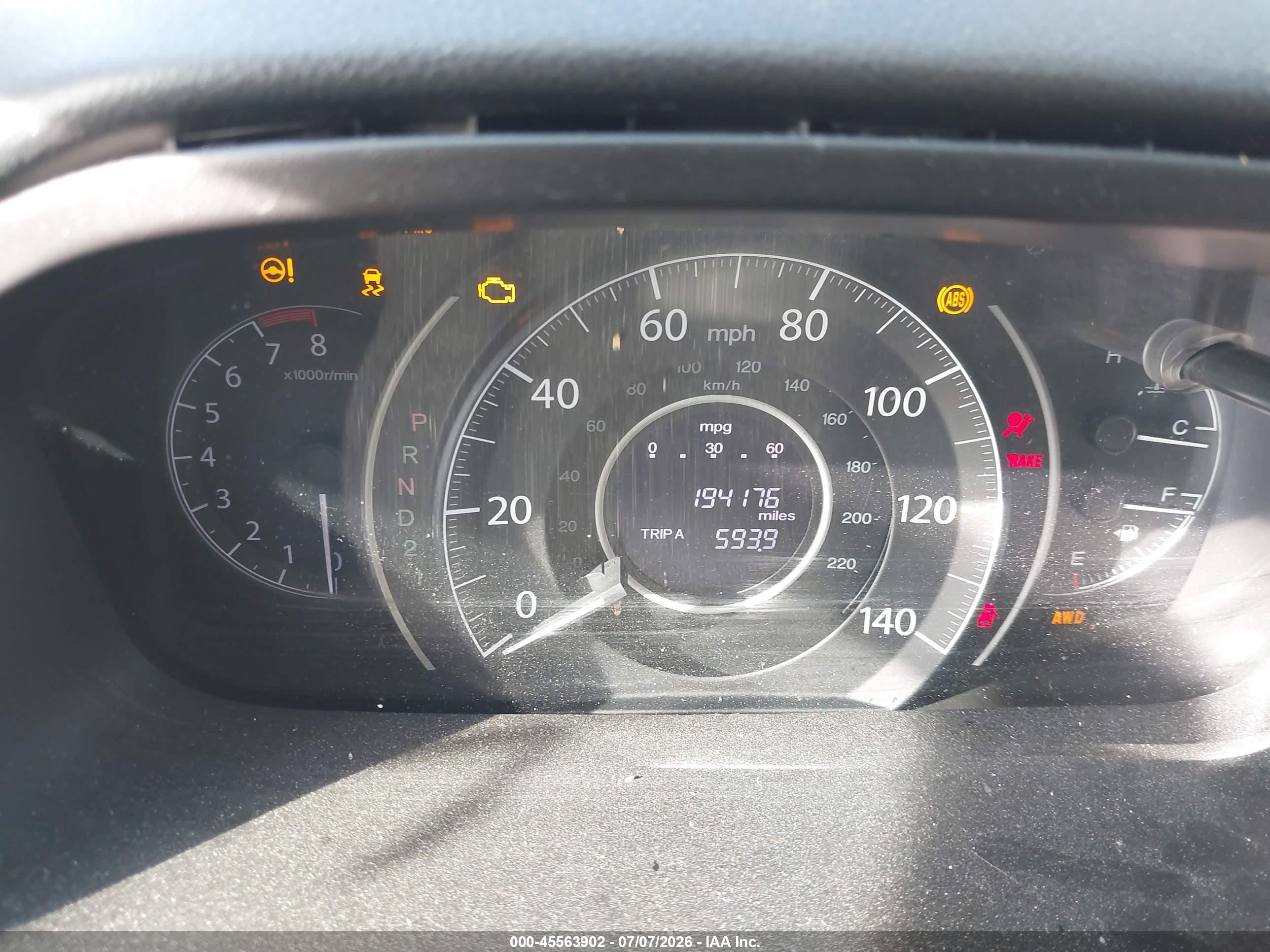 2013 Honda Cr-v Lx Бордовый vin: 5J6RM4H34DL028349