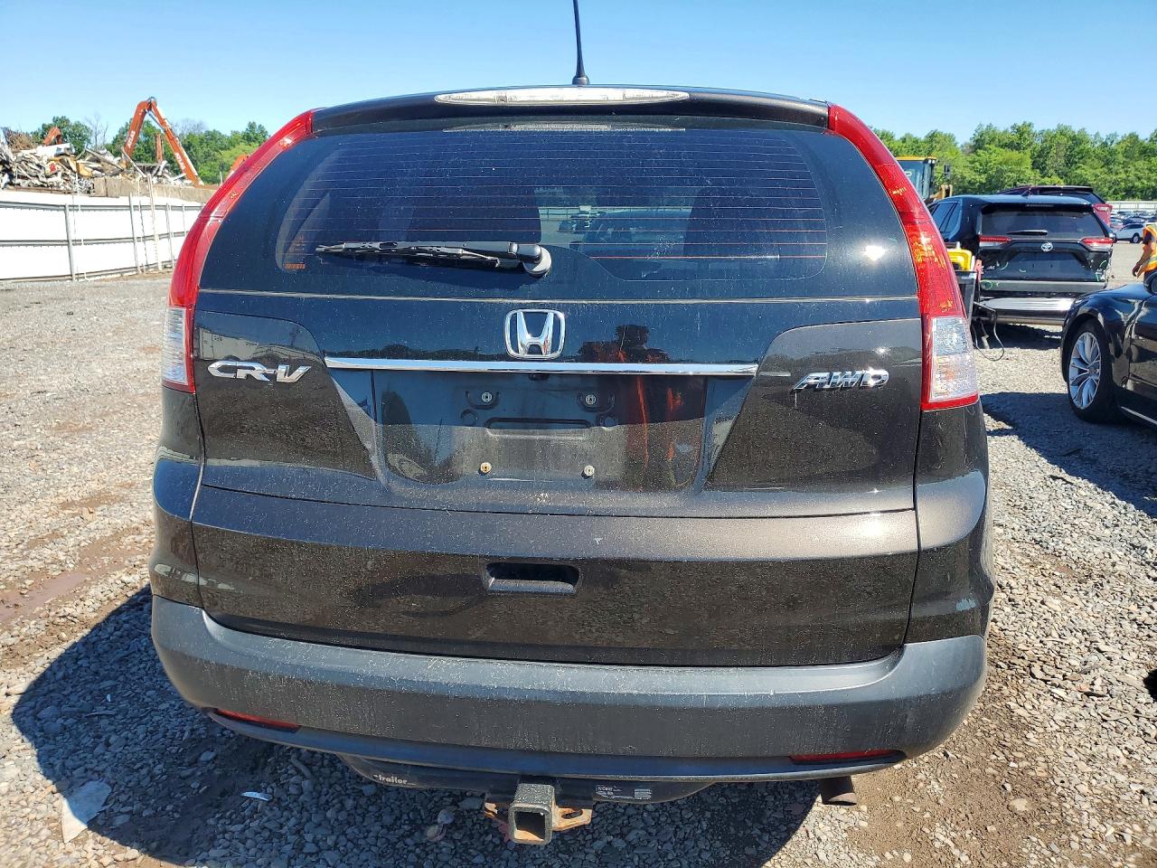 2013 Honda Cr-v Lx Brown vin: 5J6RM4H34DL033020