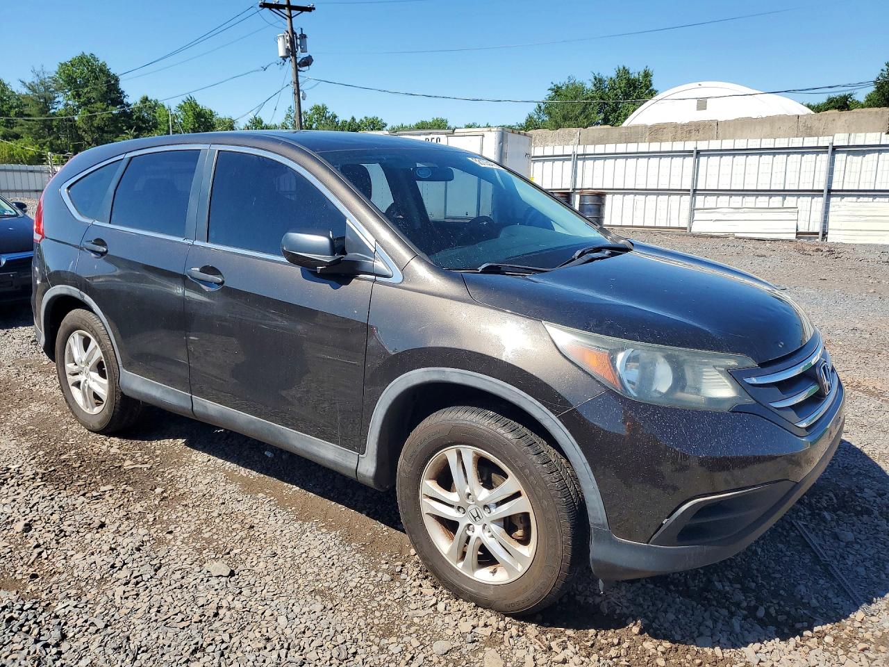 2013 Honda Cr-v Lx Brown vin: 5J6RM4H34DL033020