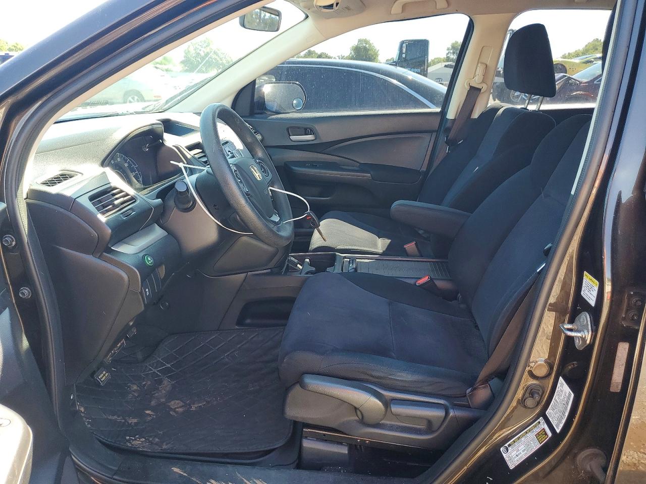 2013 Honda Cr-v Lx Brown vin: 5J6RM4H34DL033020