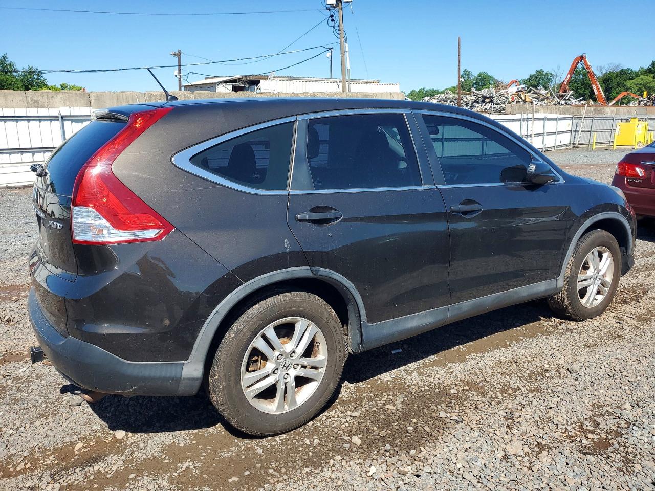 2013 Honda Cr-v Lx Brown vin: 5J6RM4H34DL033020