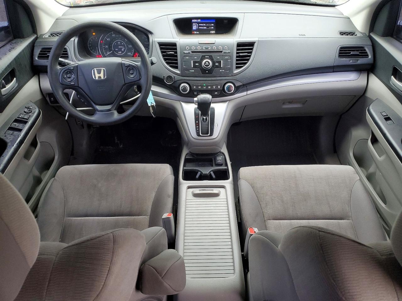 2013 Honda Cr-v Lx White vin: 5J6RM4H34DL040551