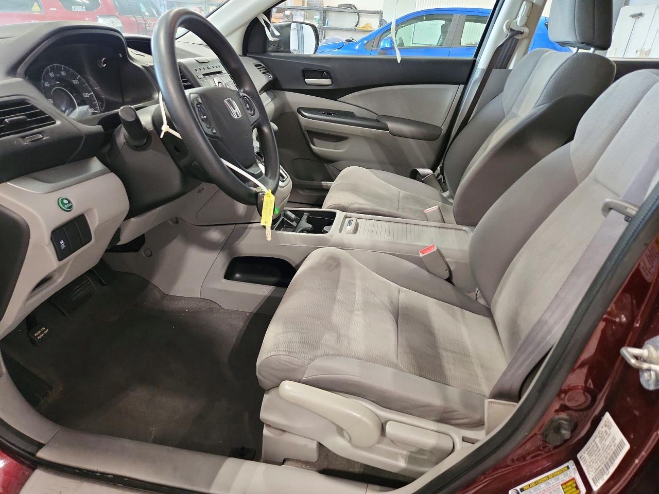 2013 Honda Cr-v Lx Burgundy vin: 5J6RM4H34DL058726