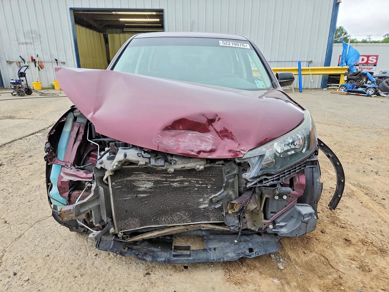 2014 Honda Cr-v Lx Burgundy vin: 5J6RM4H34EL060879