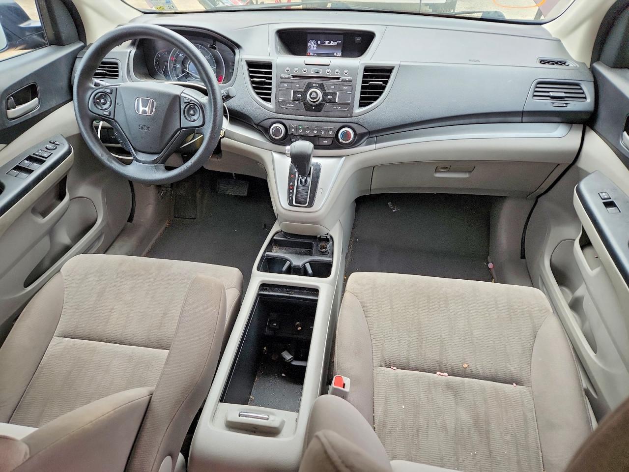 2014 Honda Cr-v Lx Burgundy vin: 5J6RM4H34EL060879