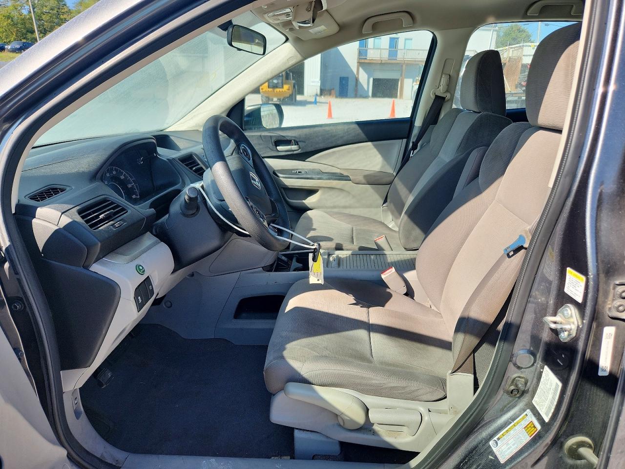 2014 Honda Cr-v Lx Gray vin: 5J6RM4H34EL081554