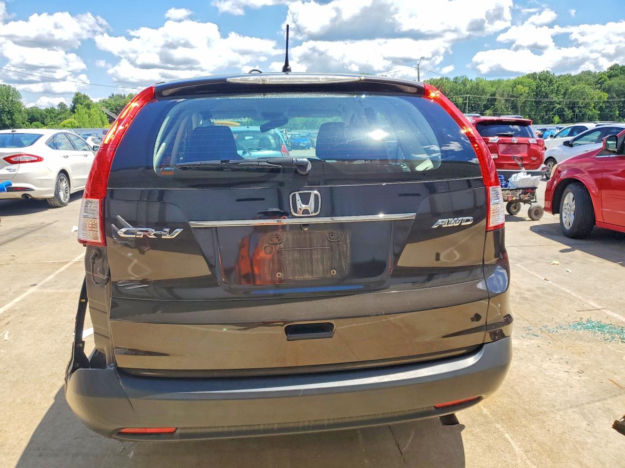 2014 Honda Cr-v Lx Black vin: 5J6RM4H34EL090268