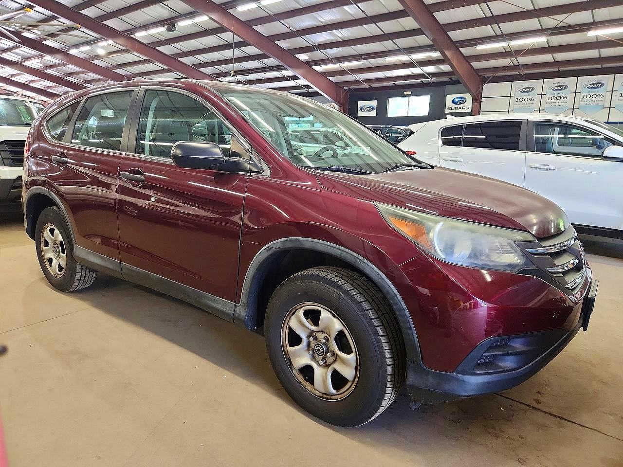 2014 Honda Cr -v Maroon vin: 5J6RM4H34EL100393