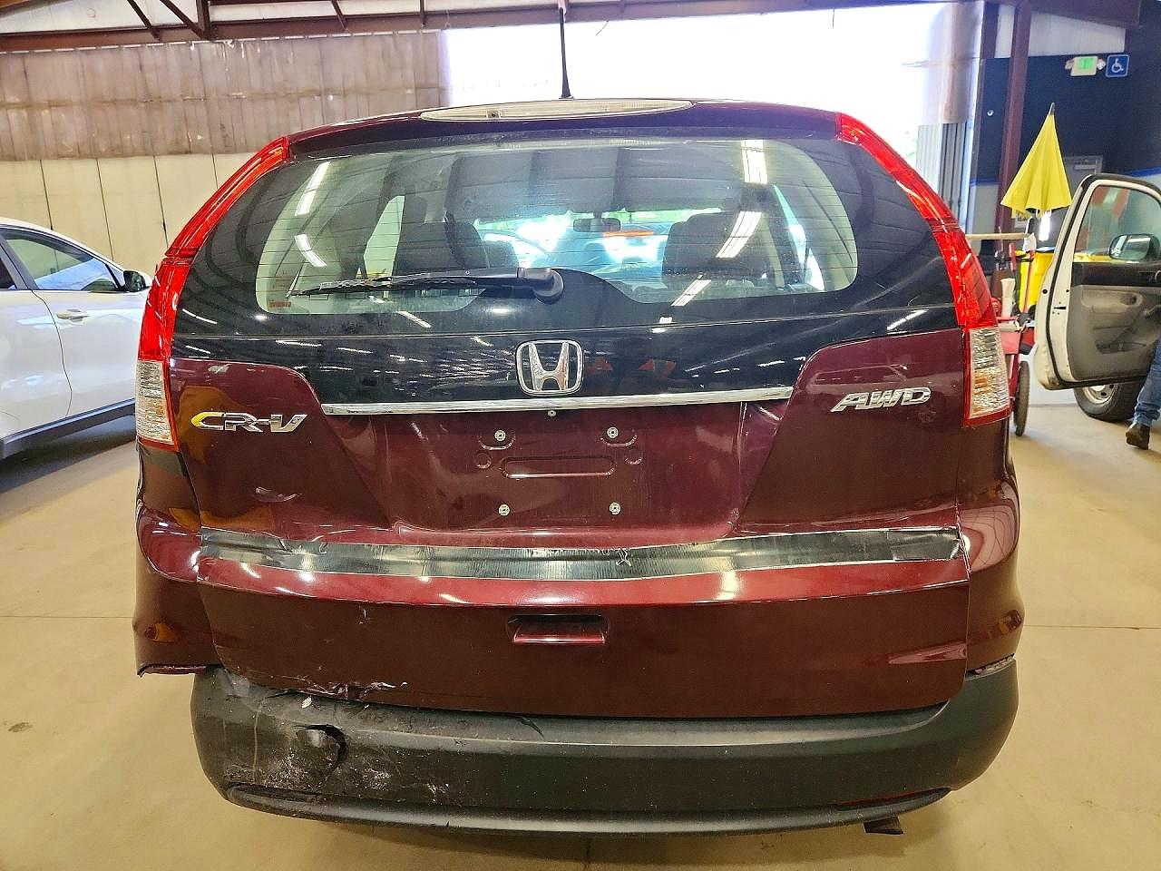 2014 Honda Cr -v Maroon vin: 5J6RM4H34EL100393