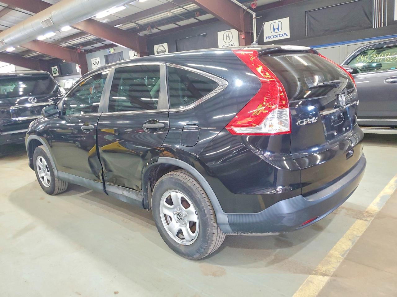 2014 Honda Cr-v Lx Black vin: 5J6RM4H34EL106968